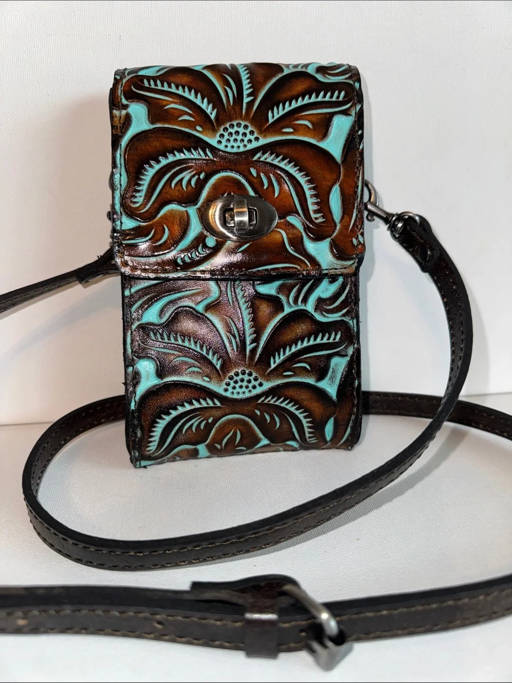 Patricia Nash Rivella Phone Crossbody Bag